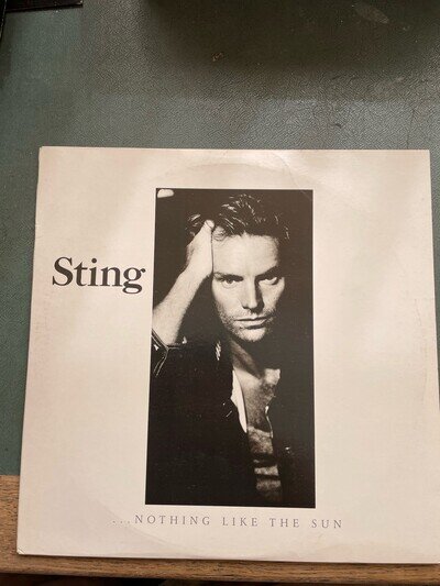 Sting 'Nothing Like the Sun' Double Vinyl LP with Inserts