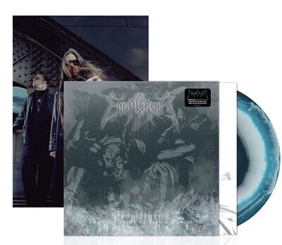 Emperor Prometheus Fire & Demise Blue Black Grey Vinyl LP 2022 Reissue NEW