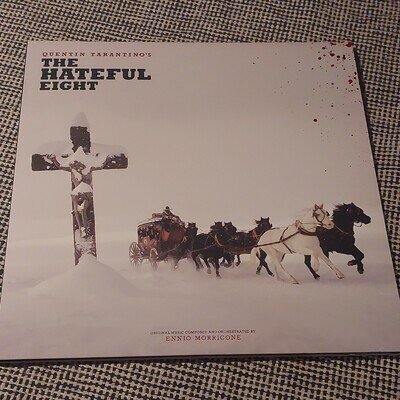 ENNIO MORRICONE The Hateful Eight OST Third Man Records Black Vinyl LP 2015