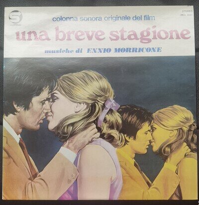 Ennio Morricone - Una Breve Stagioni 1988 Reissue Soundtrack Vinyl LP