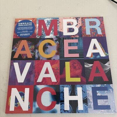 Embrace | Avalanche | Vinyl LP - Dark Blue Smoke