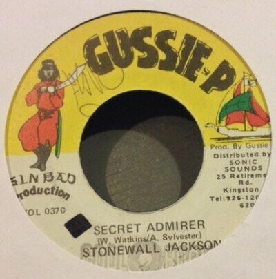 Stonewall Jackson - Secret Admirer (7") (Near Mint (NM or M-)) - 2791305262