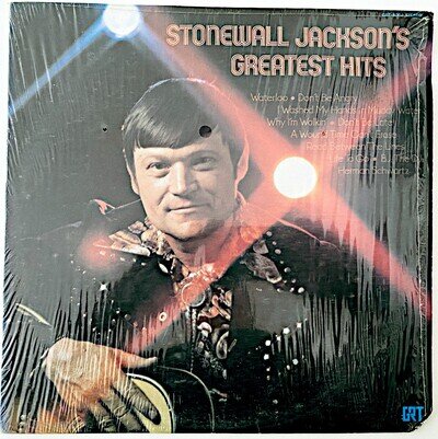 STONEWALL JACKSON - GREATEST HITS - 1975 US VINYL LP ALBUM STEREO - VG+/VG