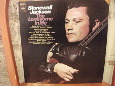 Stonewall Jackson The Lonesome In Me vinyl LP album record USA