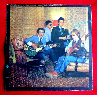 ELVIS COSTELLO - I DONT WANT TO GO TO CHELSEA - A1/B1 UK 1978 1st PRESS 7" EX/VG