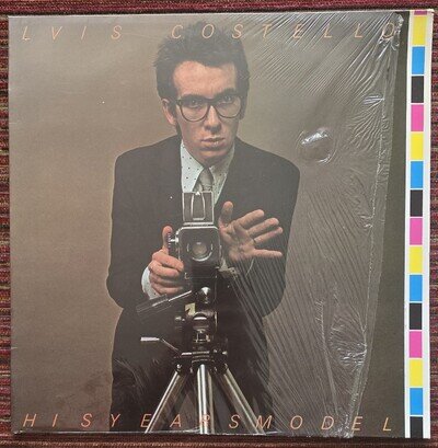 ELVIS COSTELLO - THIS YEAR'S MODEL LP ORIGINAL UK PRESSING, OFFSET FRONT COVER