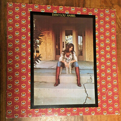 Emmylou Harris - Elite Hotel. 1975 Country Rock Vinyl LP. VG+/VG+/VG+