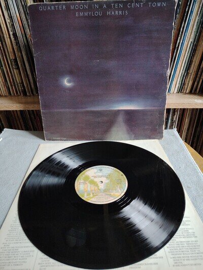 Emmylou Harris-Quarter Moon In A Ten Cent Town UK Warner Bros (Burbank) LP 1978