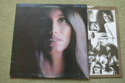 EMMYLOU HARRIS – LUXURY LINER LP – Nr MINT UK 1977 COUNTRY ROCK