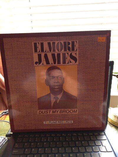 Elmore James Dust My Broom LP Vinyl 1985 Topline Records Top 120 Vg+ Vg