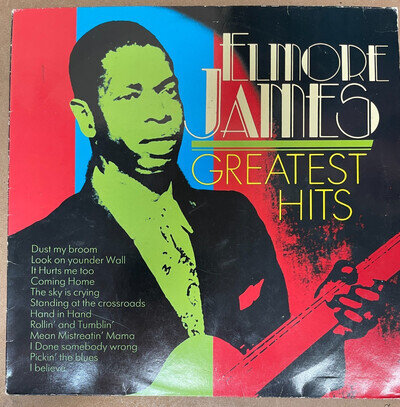 ELMORE JAMES GREATEST HITS CLEO RECORDS HOLLAND EX/VG+