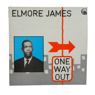 Elmore James - One Way Out Blues Vinyl LP Compilation Charly R&B UK 1980 EX/VG+