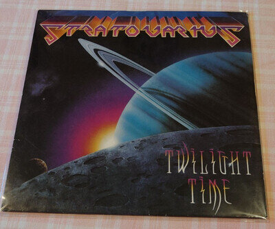 RARE STRATOVARIUS Twilight Time TT002-1 Original Vinyl LP VG+ Power Metal
