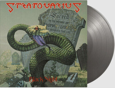 STRATOVARIUS - Black Night RSD22 7" Silver Vinyl. New & Sealed