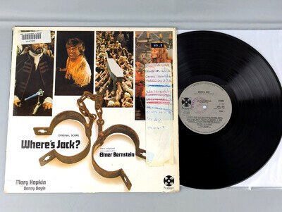 Elmer Bernstein - Where's Jack? SPFL 254. VG/G. Soundtrack. Vinyl Record LP.