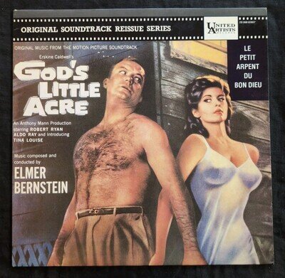 Elmer Bernstein–God's Little Acre LP-United Artists French import R955