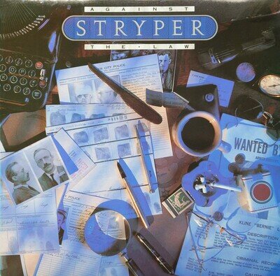 Stryper Against The Law LP, Album 1990