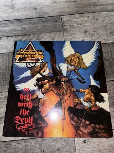 Stryper - To Hell With The Devil - 12” Vinyl Record LP - 1986 MFN UK 1st Press