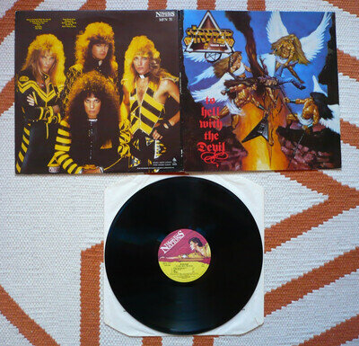 Stryper To Hell With The Devil Vinyl UK 1986 Music For Nations 1st Press LP EXC