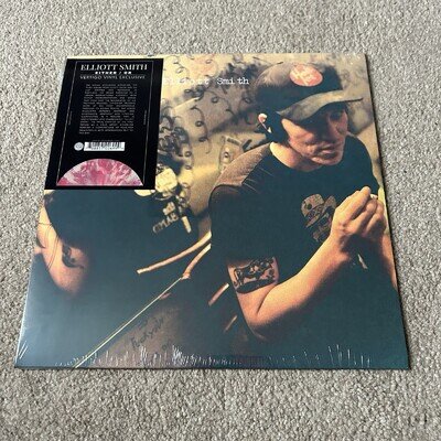 Elliott Smith – Either/Or Vinyl Record SEALED /1000 CLEAR w/ Splatter VERTIGO
