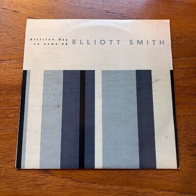 Elliott Smith – Division Day / No Name #6 NM ORIG VINYL RARE 1997 7" 45 SINGLE