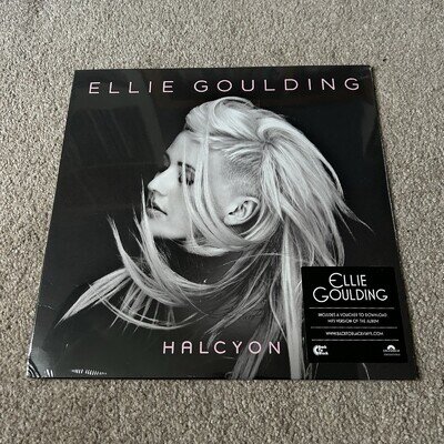 Ellie Goulding – Halcyon Vinyl Record SEALED Black 2015