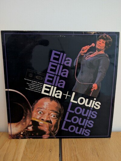ELLA + LOUIS MFP 1296 1967 VINYL LP RECORD