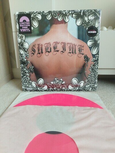 Sublime _ Sublime Limited Pink Vinyl 2LP HMV Near Mint