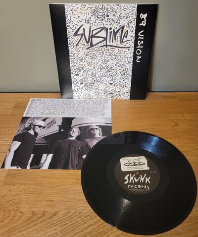 Sublime 89 Vision 10" 2018 Geffen Records with Insert Ska Punk Date Rape