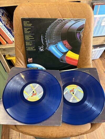 Electric Light Orchestra - Out Of The Blue 1977 Jet Blue Vinyl Double LP 1st