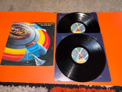 ELECTRIC LIGHT ORCHESTRA - Out Of The Blue UAR 100 UK 1977 ORIGINAL 2 X VINYL LP