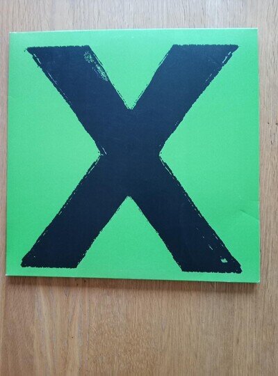 ED SHEERAN - X DOUBLE Vinyl LP 2014 - HIP HOP - ROCK POP - VG PLUS