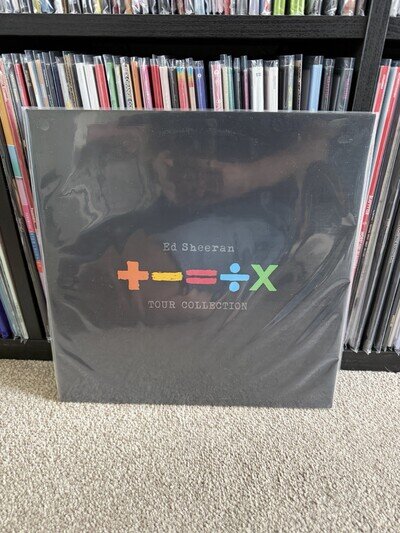 Ed Sheeran Tour Collection Double LP Splatter Vinyl Ltd Numbered of 3000