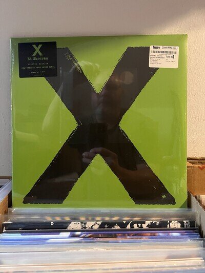 Ed Sheeran X (Multiply) double LP vinyl Europe Atlantic 2001 Opaque vinyl 2 LP
