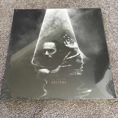 In Dream by Editors Black Vinyl Record LP Album SEALED MINT