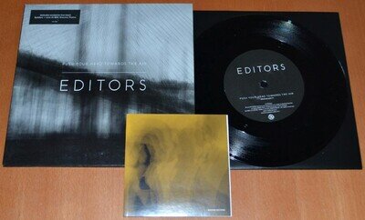 The Editors - Push Your Head Towards The Air - Numbered 2008 UK 7" + Sticker