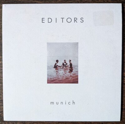 Editors - Munich Ltd Numbered 7" Vinyl Single 2005