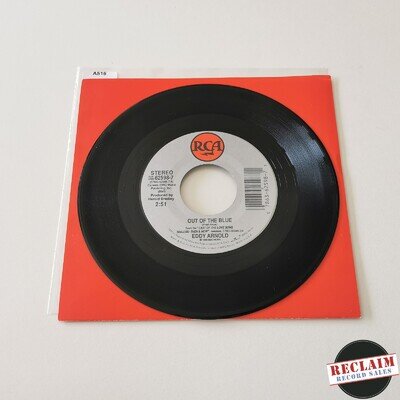 eddy arnold - out of the blue 7" vinyl record VG+