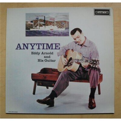 EDDY ARNOLD ANYTIME LP 1980'S ISSUE OF 1956 ALBUM GERMAN