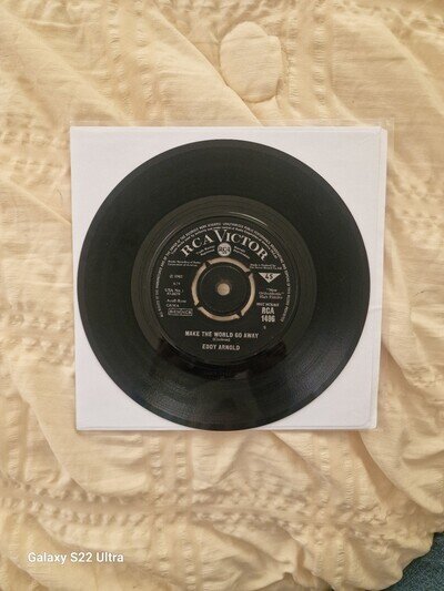 Eddy Arnold- Make The World Go Away/ The Easy Way- 1965- RCA Victor RCA1496