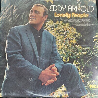 Eddy Arnold Lonely People 12 Inch Vinyl Record