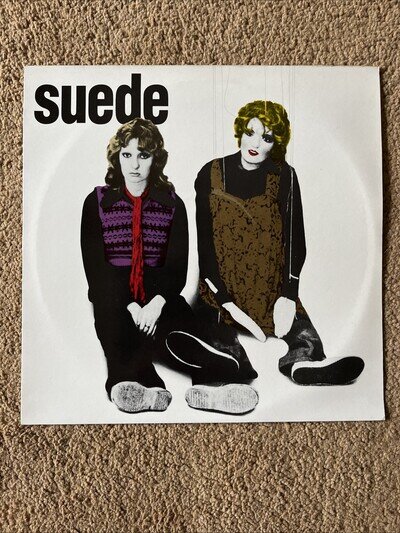 Suede Vinyl Metal Mickey 12" Single Nude Records ‎ 1992 UK 1st Press