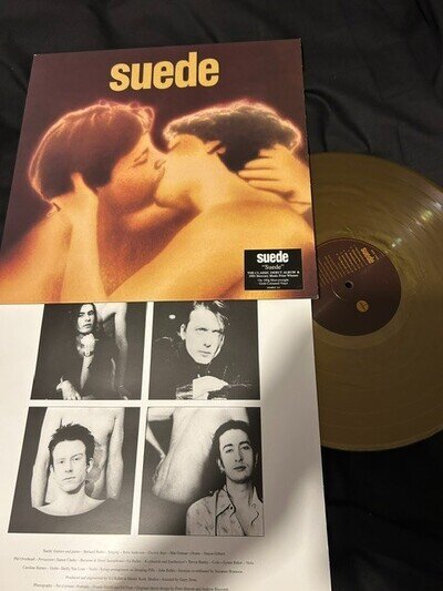 Suede RARE GOLD LIMITED VINYL Debut LP Reissue Self Titled 🟡