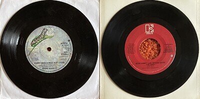 Eddie Rabbitt - Two 7" Singles - Every Which Way But Loose (UK) / You And I (US)