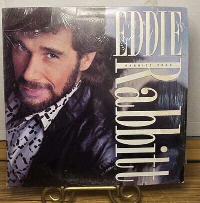 Eddie Rabbitt Rabbitt Trax Vinyl LP 1986 RCA AHL1-7041 Country Rock NM/VG+
