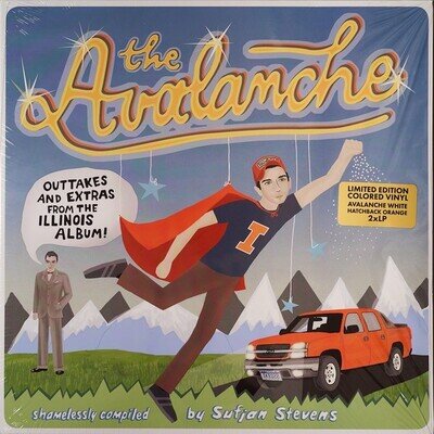 Sufjan Stevens The Avalanche Orange & White Vinyl LP New - See Decscription