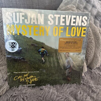 Sufjan Stevens Mystery of Love 10" Clear Vinyl Record RSD 2018 - never played
