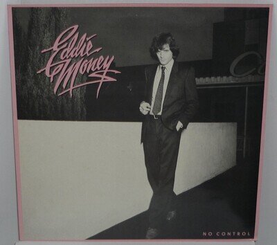 EDDIE MONEY, NO CONTROL, CBS RECORDS LP 85969, 1982, EX+, DEMO NOT FOR SALE, LYR