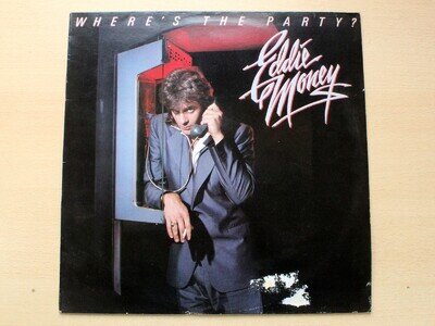 Eddie Money/Where's The Party?/1983 CBS LP