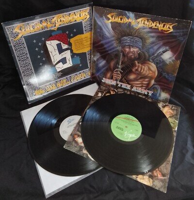 Suicidal Tendencies x 2 - Join The Army/Controlled By Hatred Vinyl LP